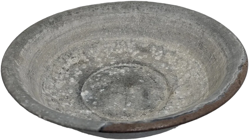 Palangana Antiga De Lámina Galvanizada Vintage Rústica Galvanizado / Gris