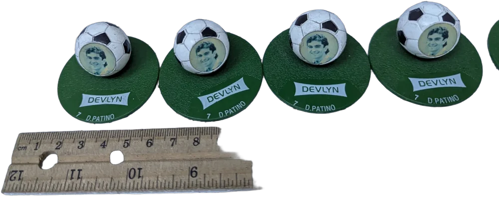 Lote De Figuras De Fútbol Vintage Devlyn