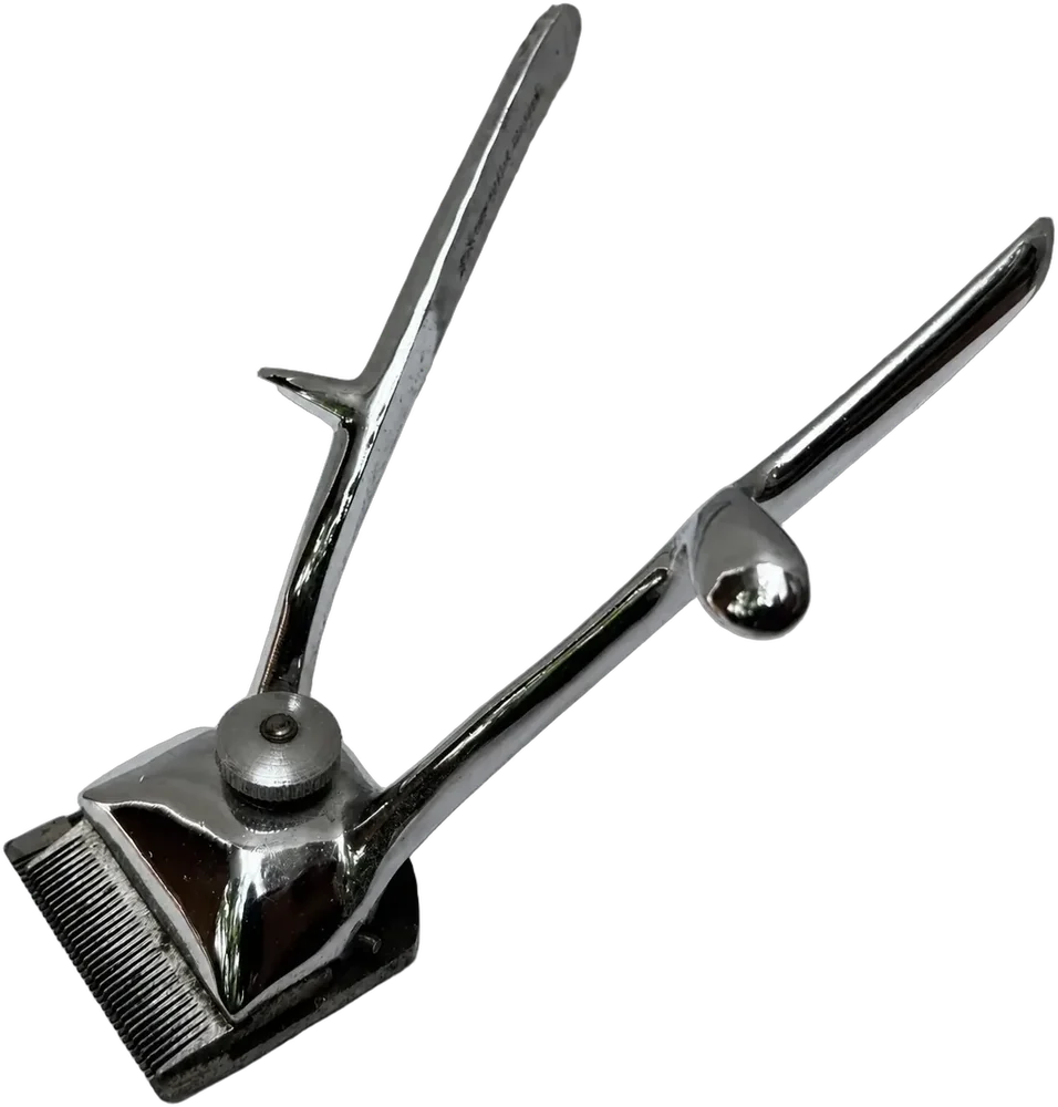Antigua Máquina De Cortar Pelo Boker Solingen Coleccionable Plateado