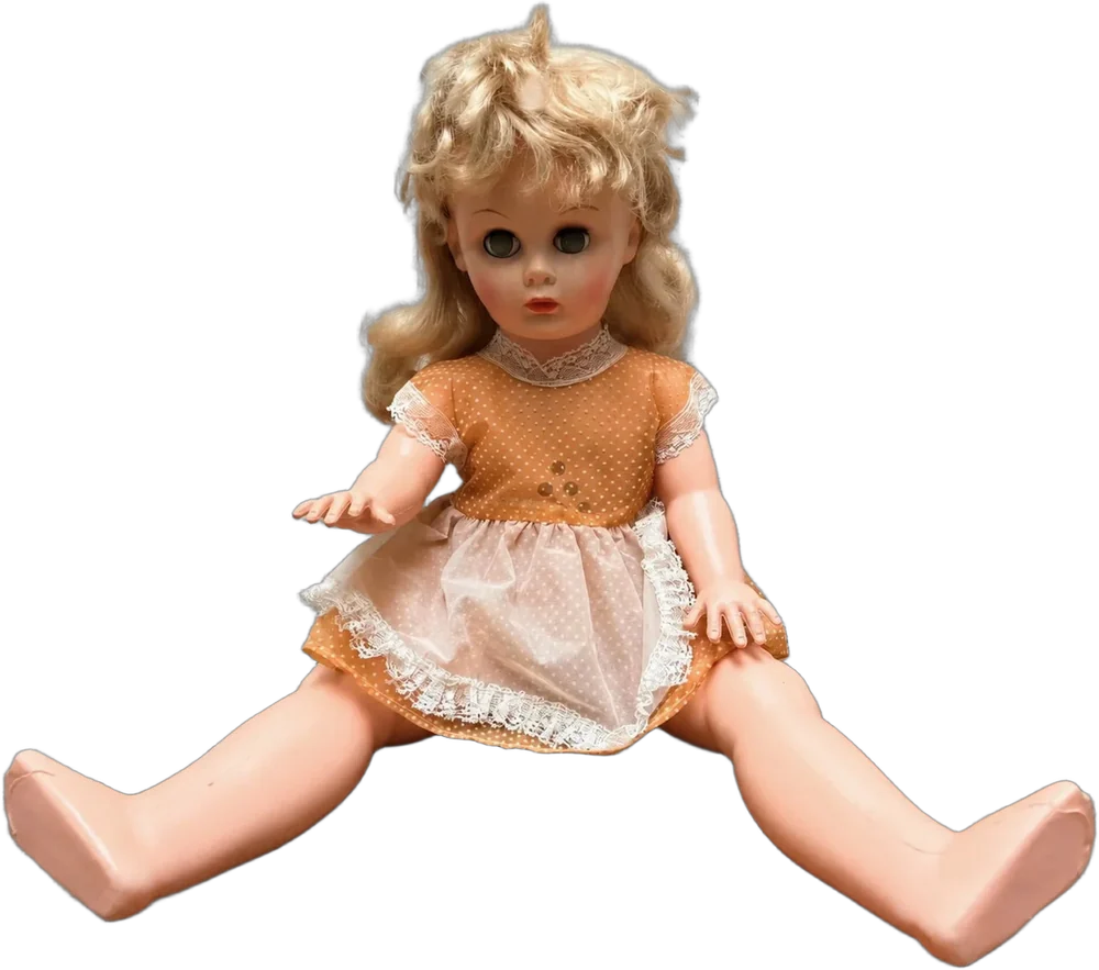 Vintage Muñeca De Plástico Y Vinil Japón Parlante P Probar